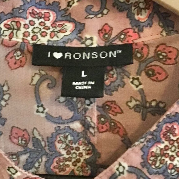 Paisley pink top - Picture 4 of 7